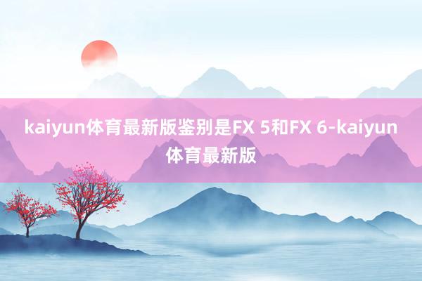kaiyun体育最新版鉴别是FX 5和FX 6-kaiyun体育最新版